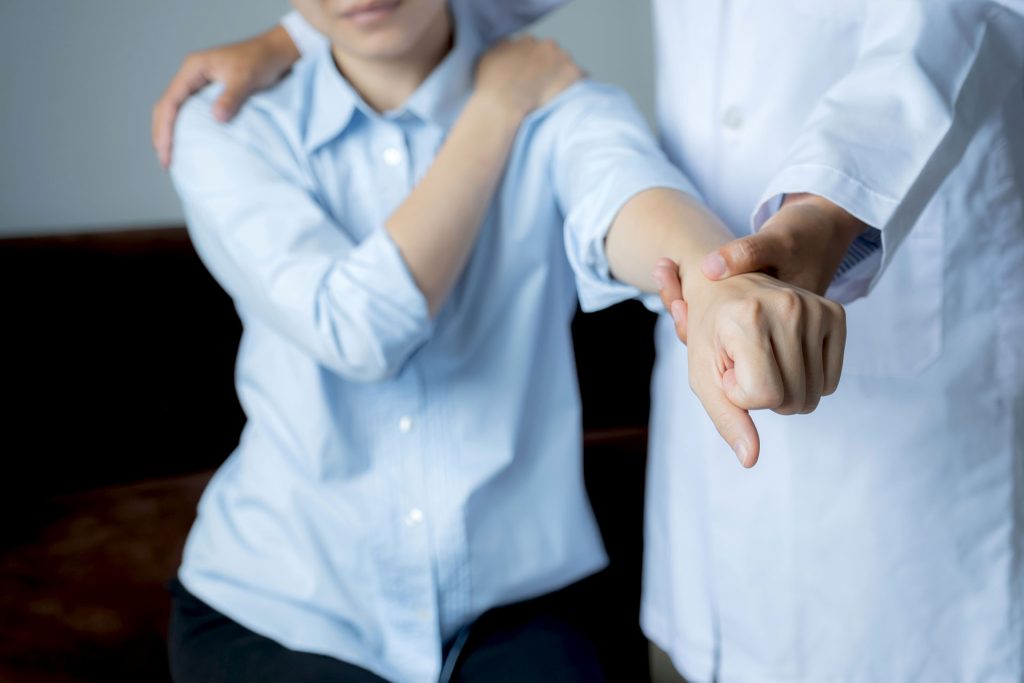 Physical therapy for chronic pain management.